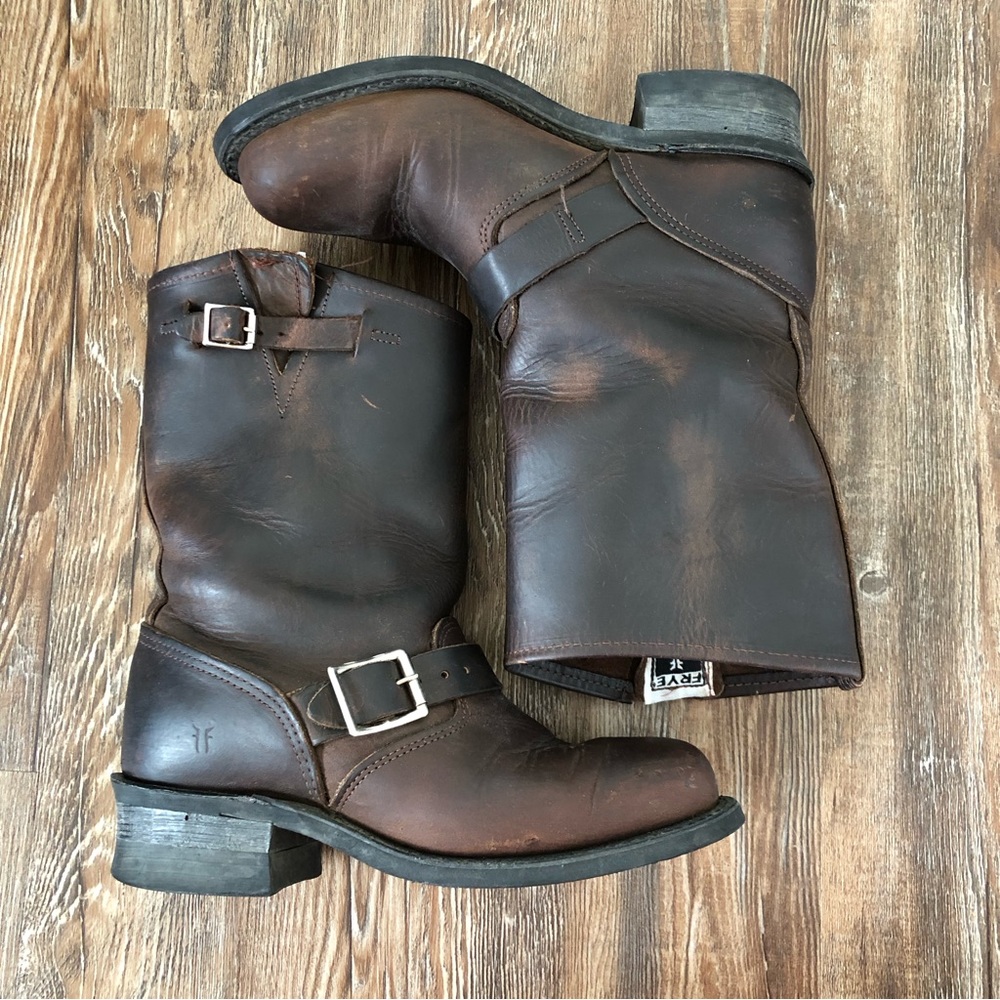 Frye | Vintage Veronica Short Biker Boots